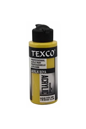 Texco Excellent Akrilik Boya 11618-Oksit Sarı 110 cc