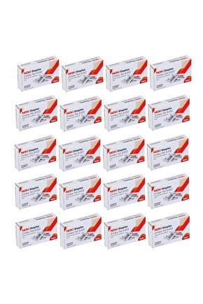 Küçük Beyaz Zımba Teli No:10 1000li X 20 Paket