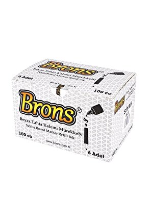 Tahta Kalem Mürekkebi 100 Cc Siyah Br-353 (6 LI PAKET) tkm