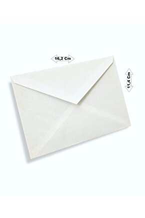 Zarf 100lü 114x162 Ebat Mektup Zarfı Para Zarfı Davetiye Zarfı