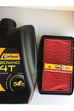 Honda Cbf Periyotik Bakım Seti Yağ+filtre+ngk Buji