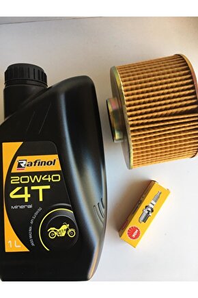 Honda Fizyy-125 Periyotik Bakım Seti Yağ+filtre+ngk Buji