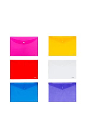 A4 ÇITÇITLI DOSYA A4 KARIŞIK ( 6 Renk )