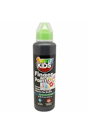 Funny Kids Parmak Boyası 500ml - 2808 Siyah