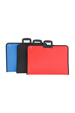 Fermuarlı Çanta 35X50 cm Karışık Renklerde 002075