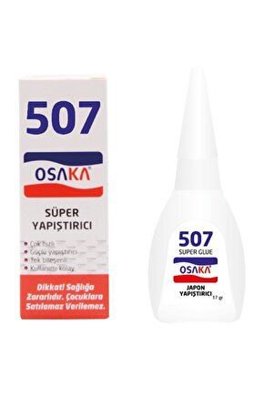 6 Adet 507 Japon Yapıştırıcı Super Glue Oy-507 Brüt 20 G