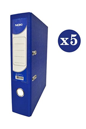 Klasör Plastik Çıtalı Geniş Mavi 5’li