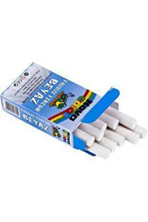 Tozsuz Beyaz Tebeşir 10lu (NC-4110)