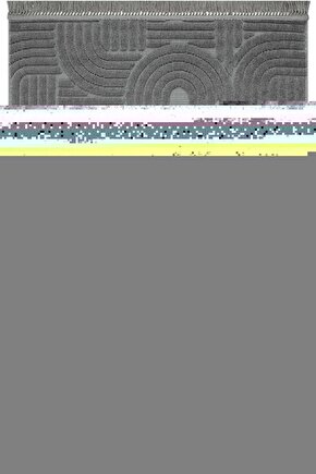 Dizayn Kaymaz Taban Koridor Halısı Kesme Yolluk Mutfak Halısı Modern Salon Halısı 1090 ANTRASİT