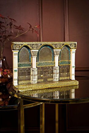 Dini Islami Biblo Aksesuar Dekoratif Obje Ev Ofis Süsleri Mescidi Nebevi Selamlama Kapısı Süs