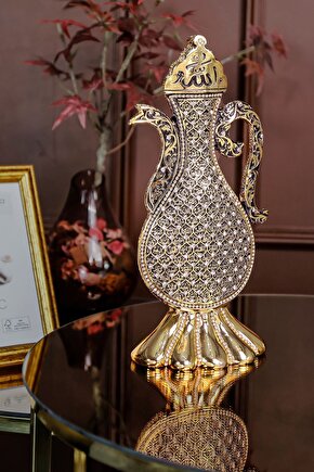 Dini Biblo | Hediyelik Figür | Dekoratıf Süs Obje | Dini Islami Hediye | Esmaül Hüsna Ibrik Biblo