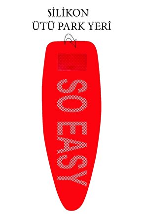 So Easy Slikon Park&go Ütü Masası Kılıfı Bezi Örtüsü (54X135CM) (EV GEREÇLERİ, EV TEKSTİLİ)