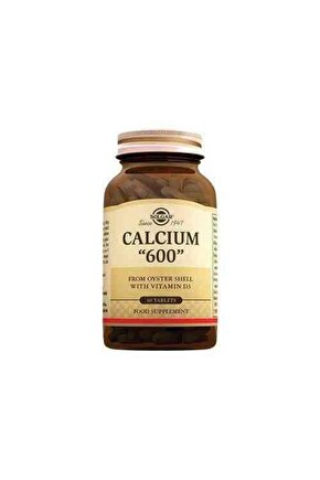 Calcium Oyster Shell 600 Mg 60 Tablet