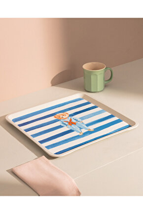 Olivier Ayı Bear Kare Tepsi