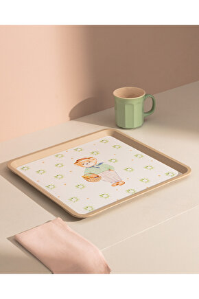 Liana Ayı Bear Kare Tepsi