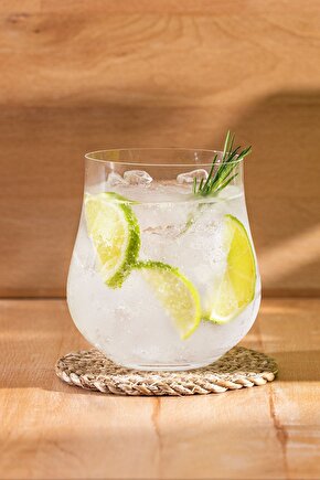 Mathilda 4lü Kristal Su Bardağı Seti - 350ML