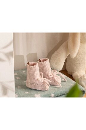 Natural Bebe Çorap 6-12 Ay Pembe