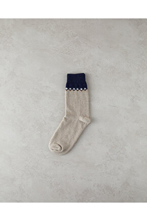 Marva Kadın Soket Çorap Bej