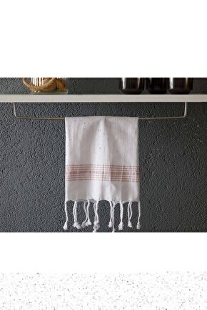 Candy Pamuk Saçaklı Kurulama Bezi 40x60 Cm Pudra