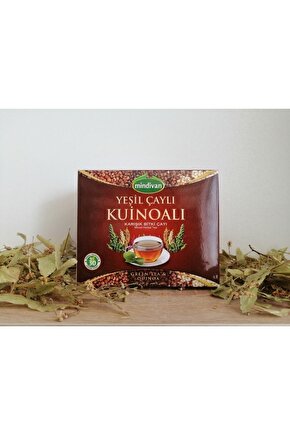 Mindivan Yoğun Yeşil Çaylı Kinoalı Çay 30 Süzen Poşet