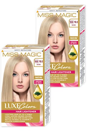 Saç Boyası 10,0 Set Boya 2li Set