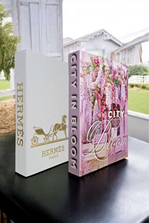 Dekoratif Kitap Görünümlü Kutu 2li Set Decorative Book Looking Box