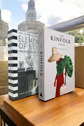 Dekoratif Kitap Görünümlü Kutu 2li Set Decorative Book Looking Box