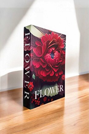 Dekoratif Kitap Görünümlü İçi Açılabilir Kutu 1 Adet