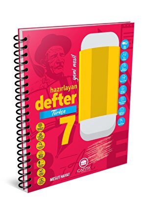 Çanta Yayınları 7 Sınıf Türkçe Okula Yardımcı Hazırlayan Defter