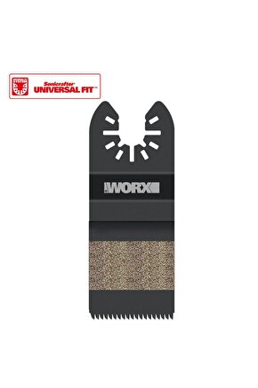 Wa4960 Çok Amaçlı Raspalama Makinası Için 35x40mm Ahşap, Pvc Universal Kesme Ve Zımparalama Bıç