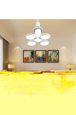 1 Adet 30 Watt Katlanır, 3000K, Gün Işığı Led Ampul, Modern Tasarım Dekoratif E27 Duy Led Ampul