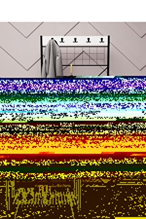 Geniş Metal Portmanto, Elbise Askılığı, Vestiyer, Ayakkabılık Beyaz 1347