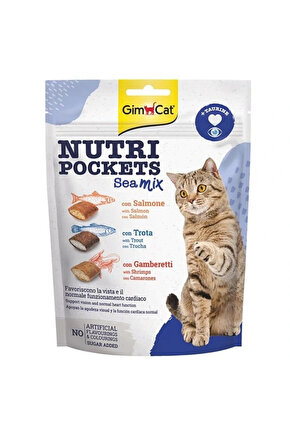 Nutri Pockets Sea Mix Kedi Ödül Maması 1 Adet 150 Gr