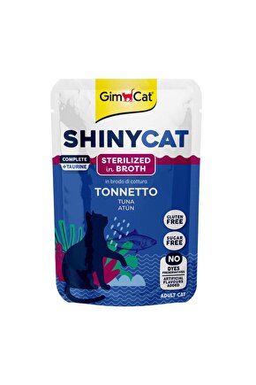 Shinycat Pouch Sterilized Tuna 70 gr - Ton Balığı Kısırlaştırılmış kediler için