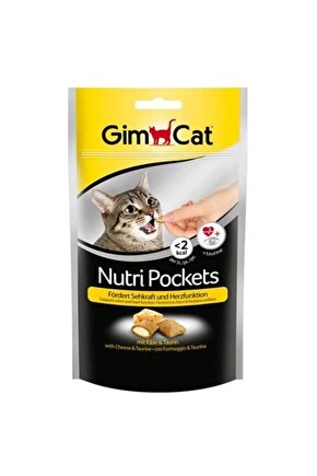 Nutri Pockets Peynir Taurin Kedi Ödül Maması Tablet 1 Adet 60 Gr