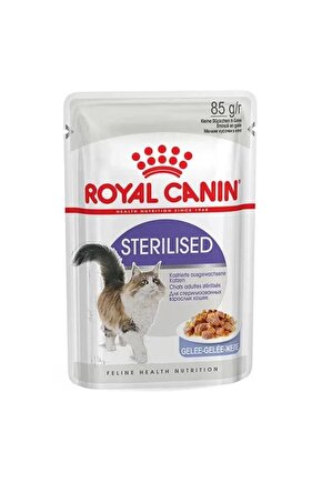 Sterilised Jelly Pouch Kısırlaştırılmış Kedi Maması 85 Gr
