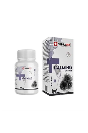 Calming Vitamin D + Catnip Kedi ve Köpek Sakinleştirici Tablet 75 Adet