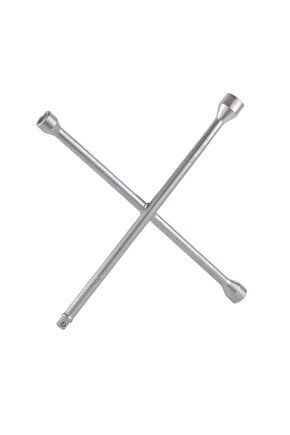 IZELTAS 12 Adaptörlü Bijon Anahtarı İstavroz Tipi