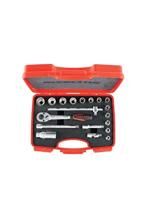 IZELTAS 38 Altı Köşe Lokma Takımı 19 Parça