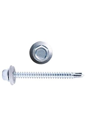 Çatı Vidası 5.5x50 6mm Delme Kapasitesi (50lı Paket)