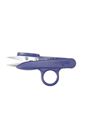 Mor Yaylı Tekstil Iplik Temizleme Makası 12 Cm