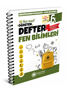 Çanta Yayınları 6. Sınıf Fen Bilimleri Öğreten Defter