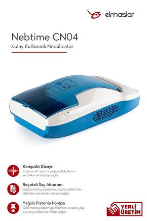 Elmaslar - Kompresörlü Nebulizatör Cihazı Cn04.