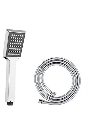 Banyo Arya El Duş Başlığı+vera Banyo Duş Hortumu Pvc Kopmaz