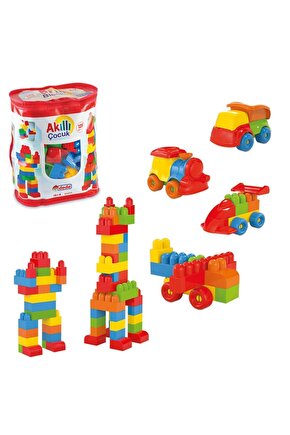 Akıllı Çocuk 125 Parça - Lego Oyuncaklar - Yapı Oyuncakları - Akıllı Lego - Akıllı Çocuk Lego