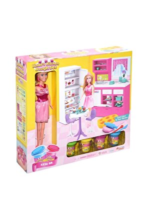 Linda Nın Mutfak Hamur Seti Eğlenceli Oyun Seti Hamur Seti