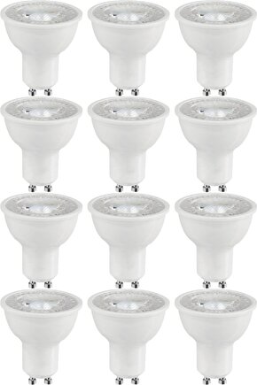 12 Adet 7 W. Amber Işık 1. Sınıf Ultra Kalite Gu10 Duy Led Ampul