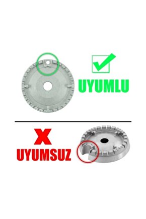 Ferre Elektrolux Ankastre Set Üstü Cam Ocak Bek Kapağı Seti