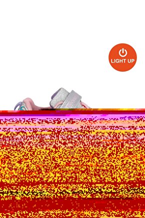 ÇOCUK IŞIKLI CIRTLI GÜNLÜK AYAKKABI BUCK3046 BERRY
