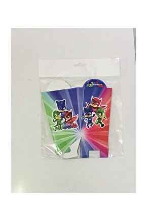 Pj Maskeli Süs Mısır Kutusu 8 Li